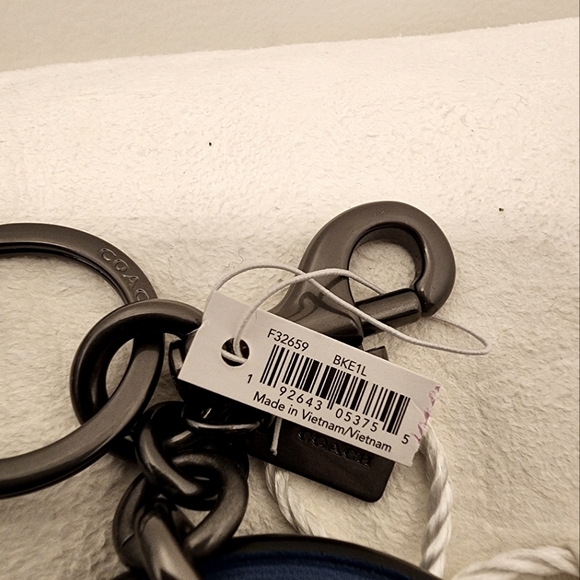 NWT Coach F32659 Vintage Fisher Doctor DOODLE Duck Toy Bag Charm Leather FOB - Picture 10 of 12